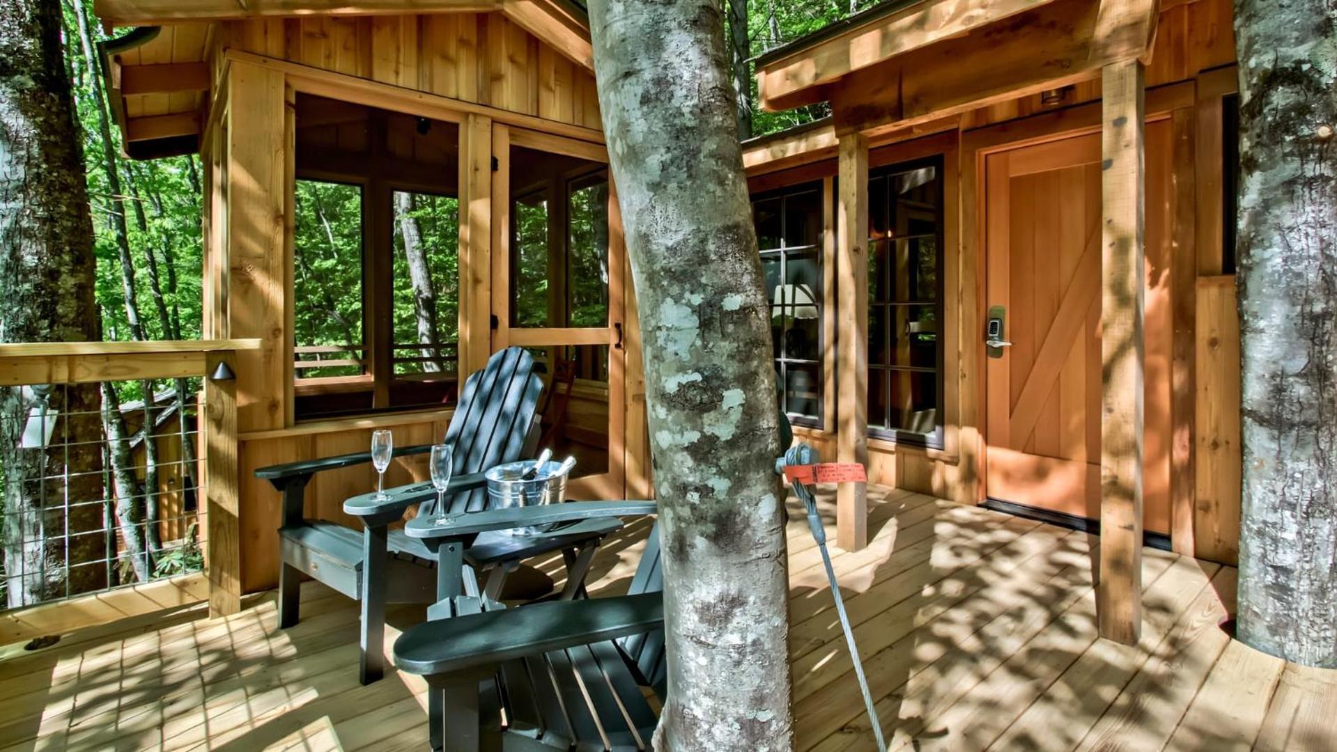The Dogwood In Treehouse Grove At Norton Creek Villa Гетлинбург Екстериор снимка