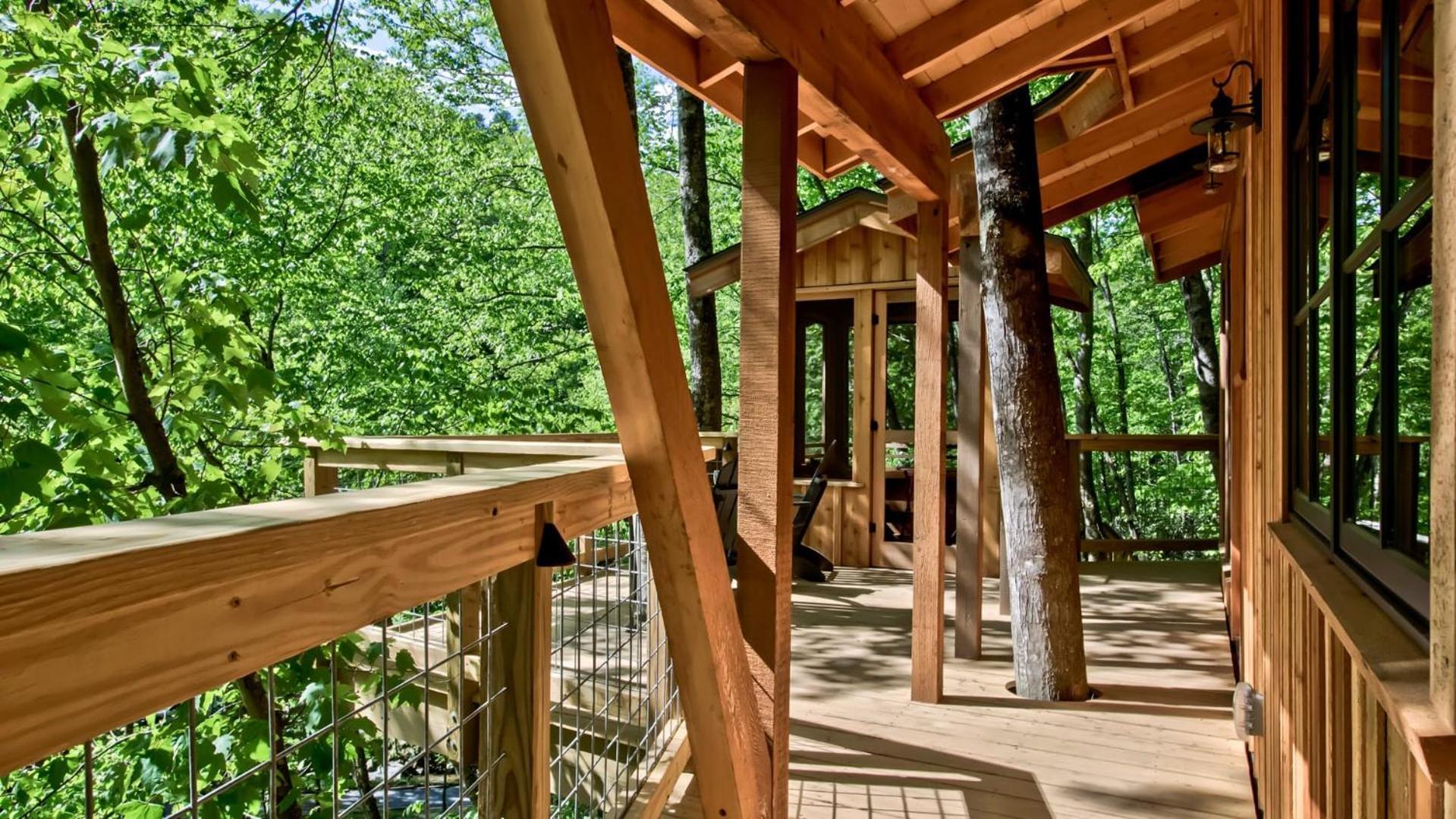 The Dogwood In Treehouse Grove At Norton Creek Villa Гетлинбург Екстериор снимка